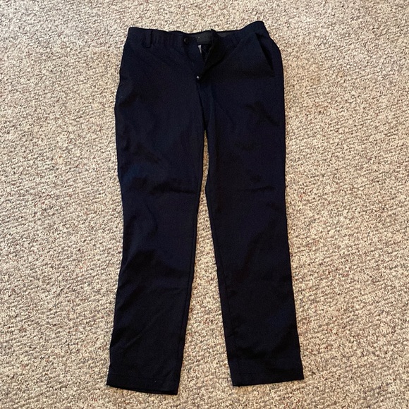 Men, Golf Pants, under armour, size 32x32, black - Picture 1 of 4